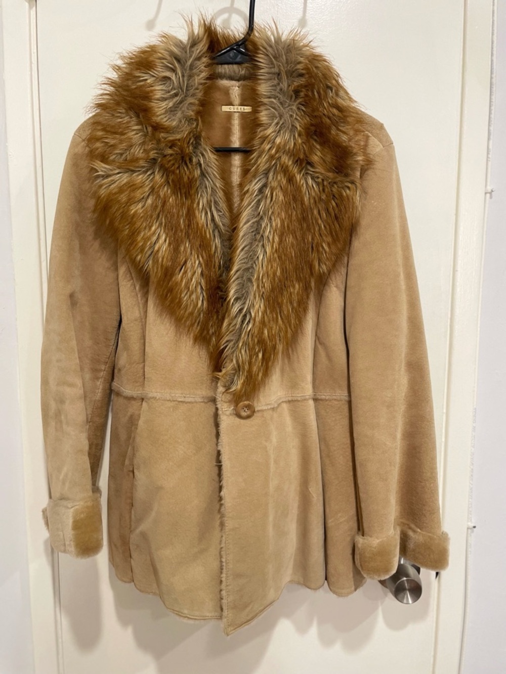 Vintage GUESS Suede Leather Jacket